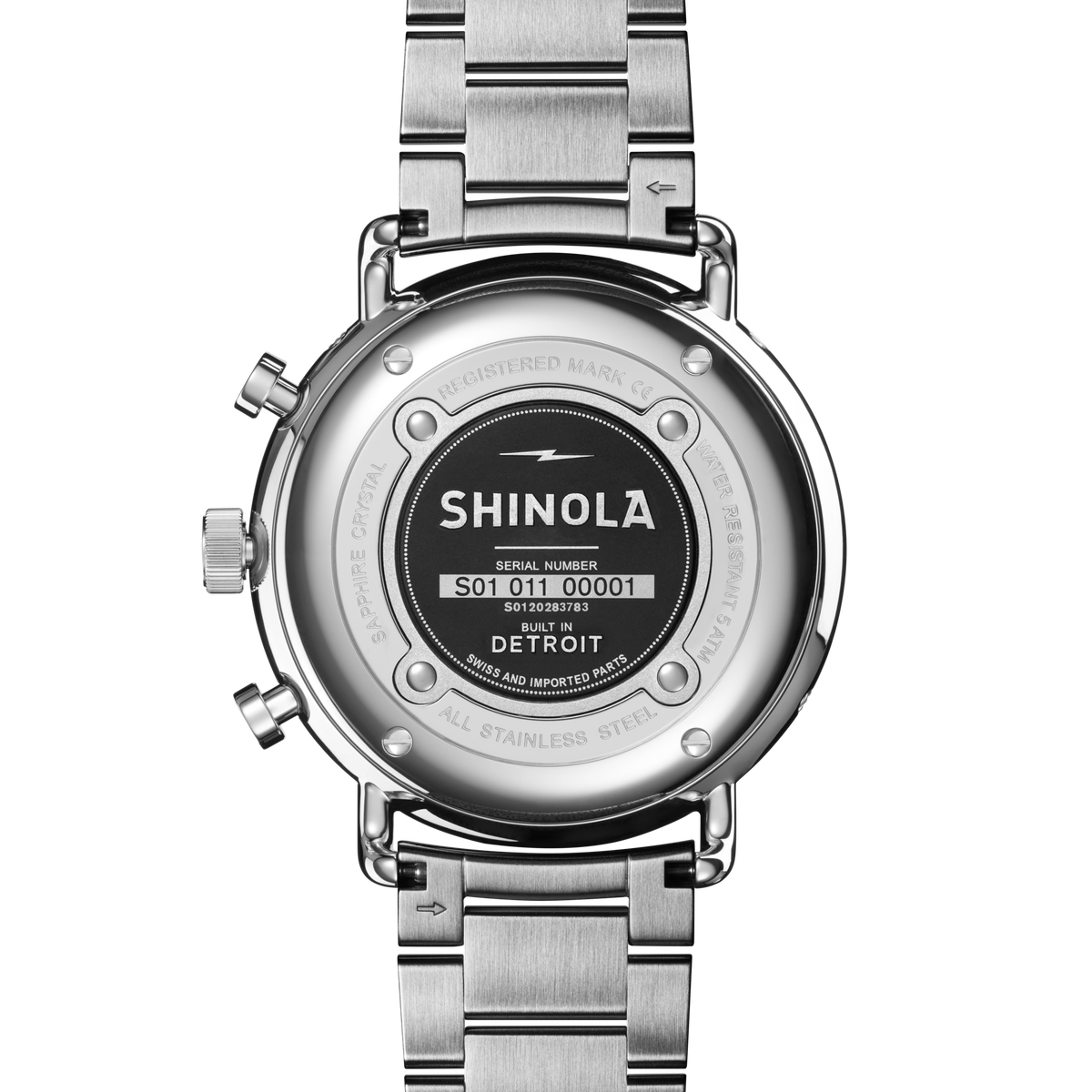 Canfield Sport Chronograph Watch - White