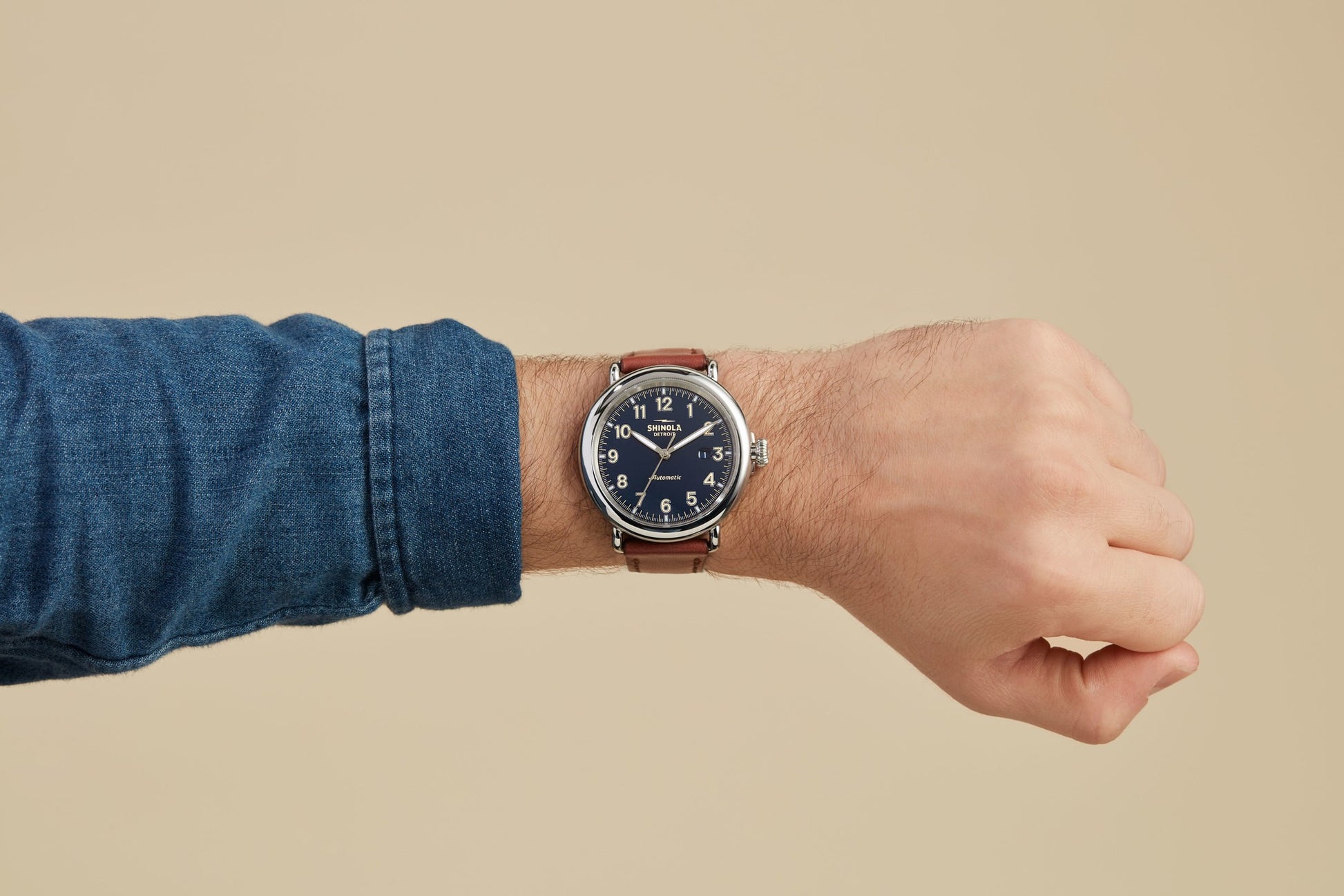 Runwell Automatic Watch - Midnight Blue