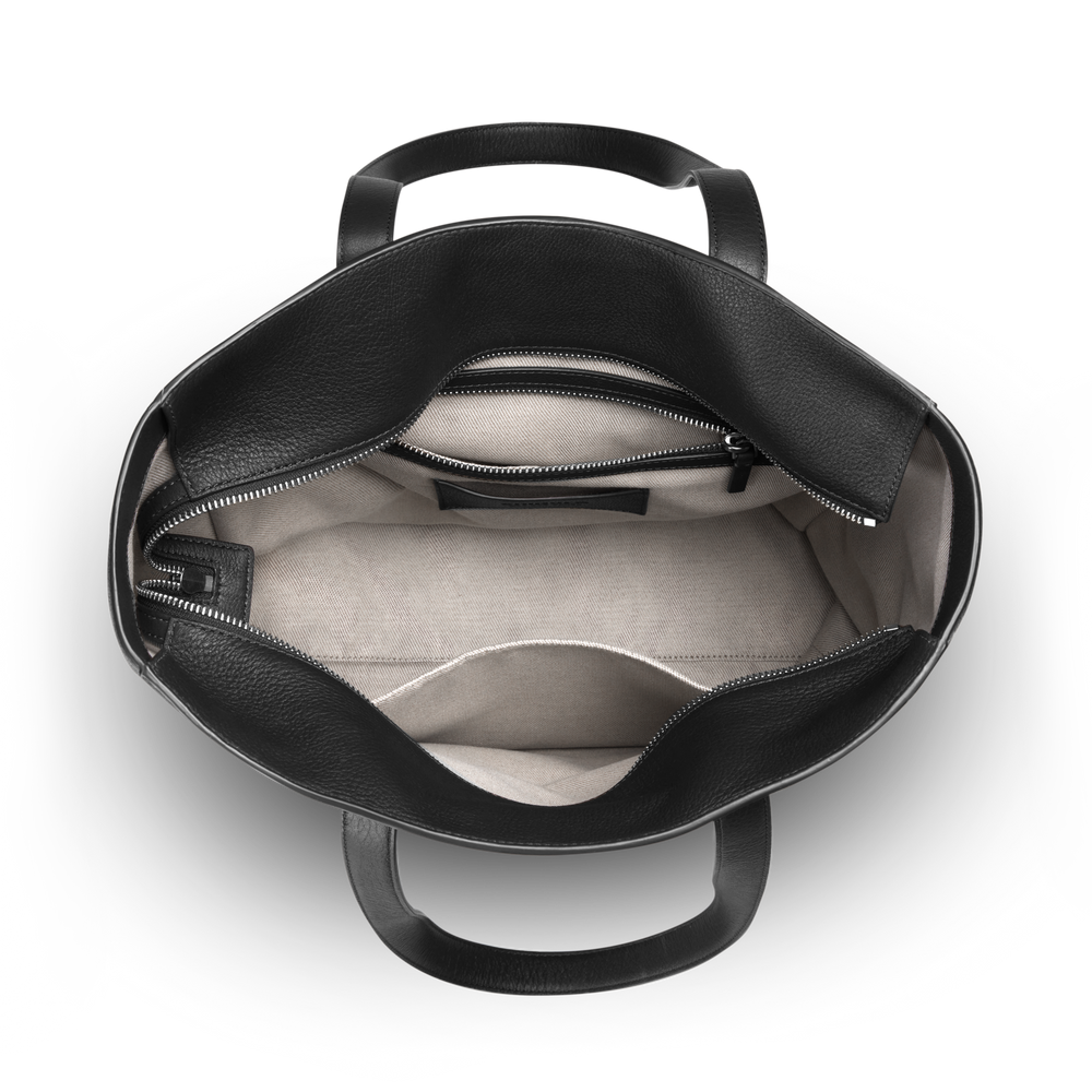 Canfield North-South Tote Bag - Black