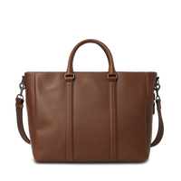 Runwell Zip Brief - Medium Brown
