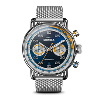 Canfield Speedway Open Road Automatic Chronograph Watch - Blue