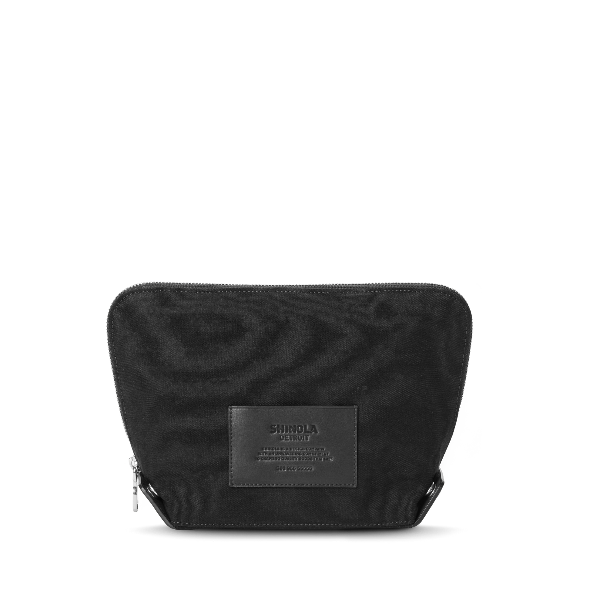 Large Fold Out Cosmetic Case - Black