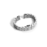 14mm Stainless Steel 5-Link Bracelet - Stainless Steel