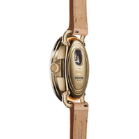 Runwell Automatic Watch - Natural Leather Strap