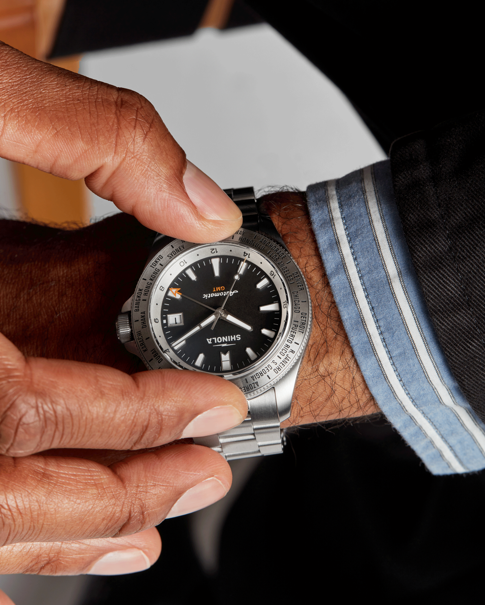 Monster GMT Worldtimer Watch