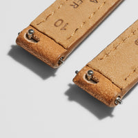 10mm Bourbon Leather Watch Strap - Bourbon