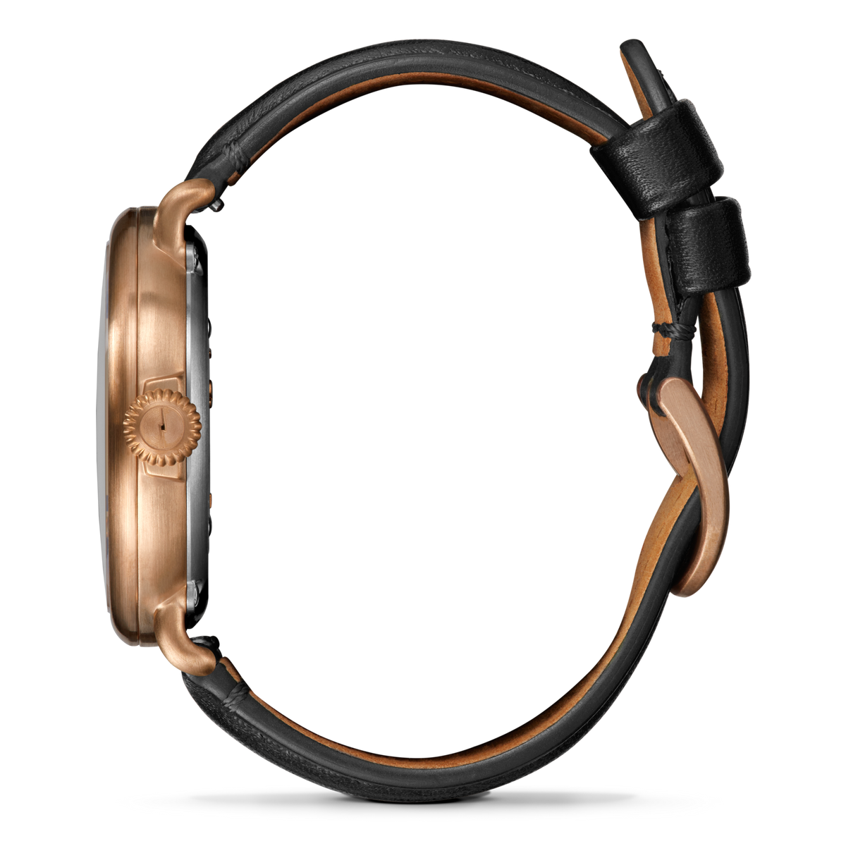 Bronze Runwell Watch - Black
