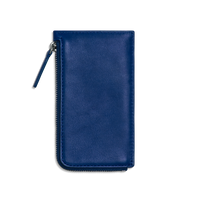 Zip Around Card Case - Sapphire