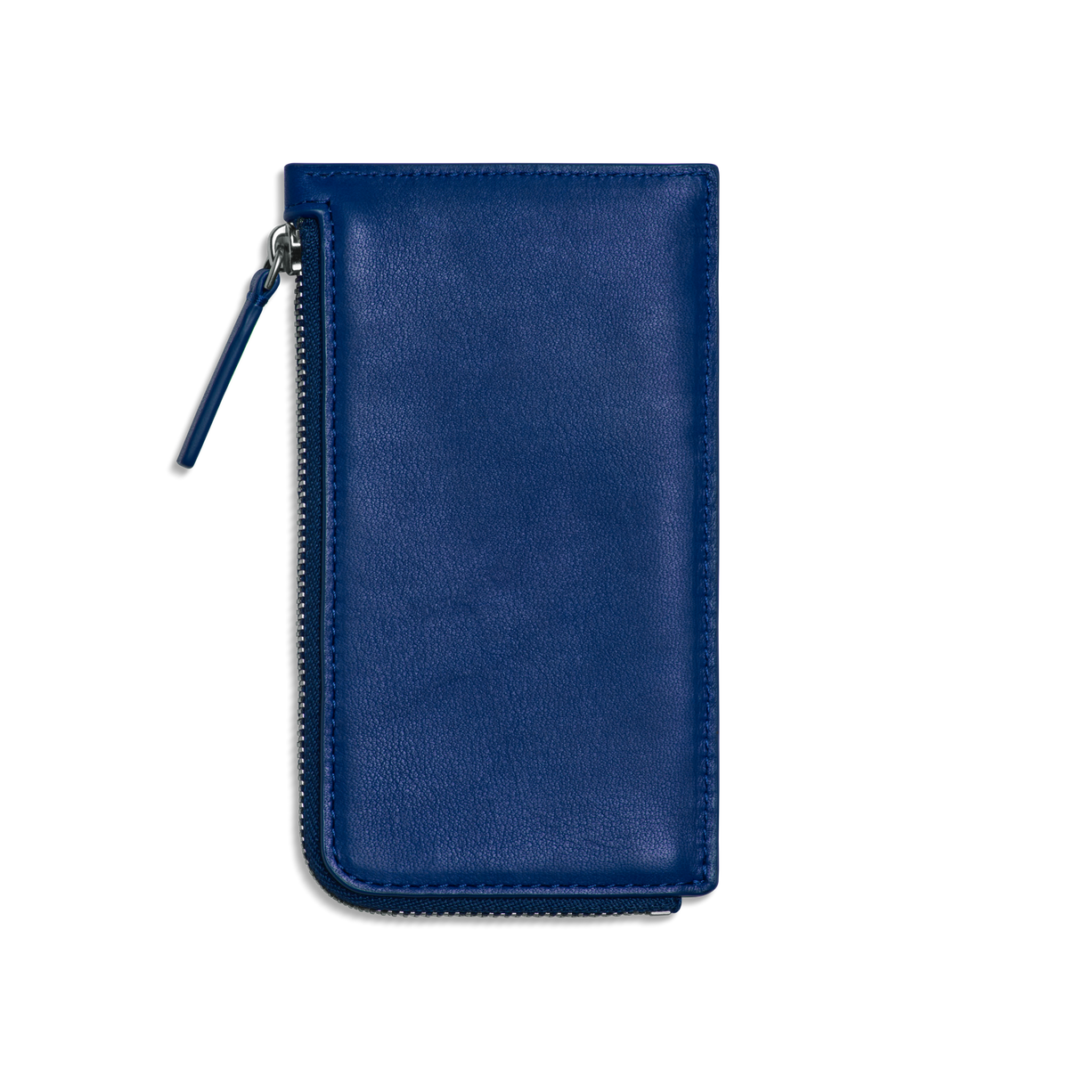 Zip Around Card Case - Sapphire