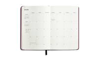2026 12 Month Runwell Planner - Merlot