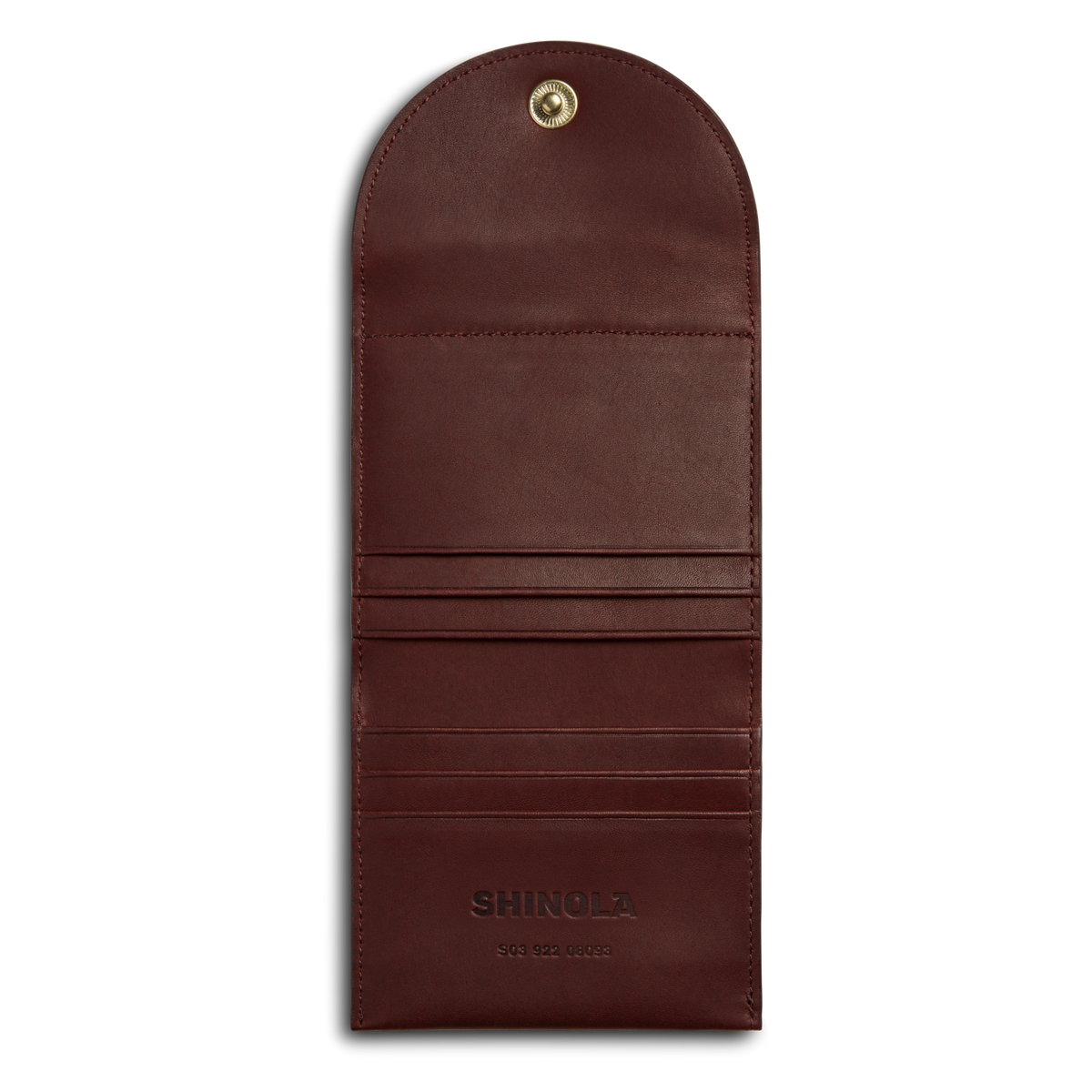 Birdy Small Snap Wallet - Merlot