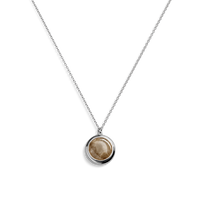 Heirloom Petoskey Pendant Necklace - Sterling Silver