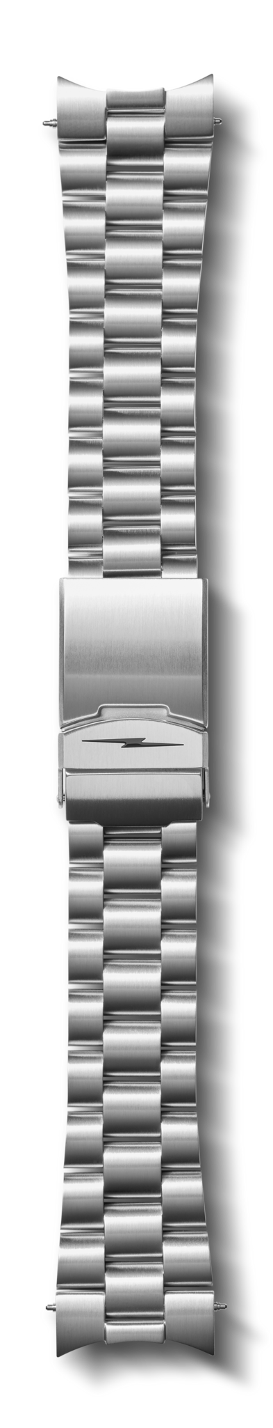 22mm Monster Stainless Steel 3-Link Bracelet - Stainless Steel