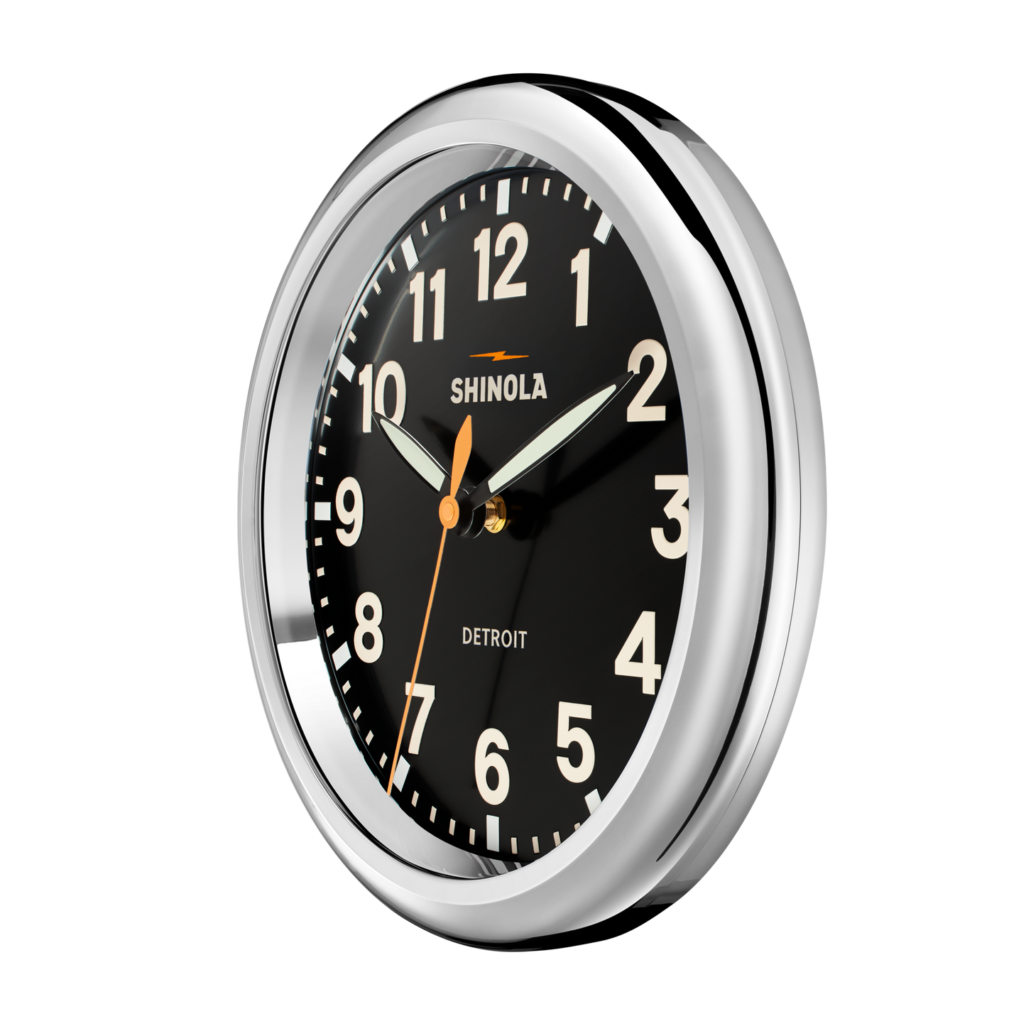14" Runwell Clock - Black