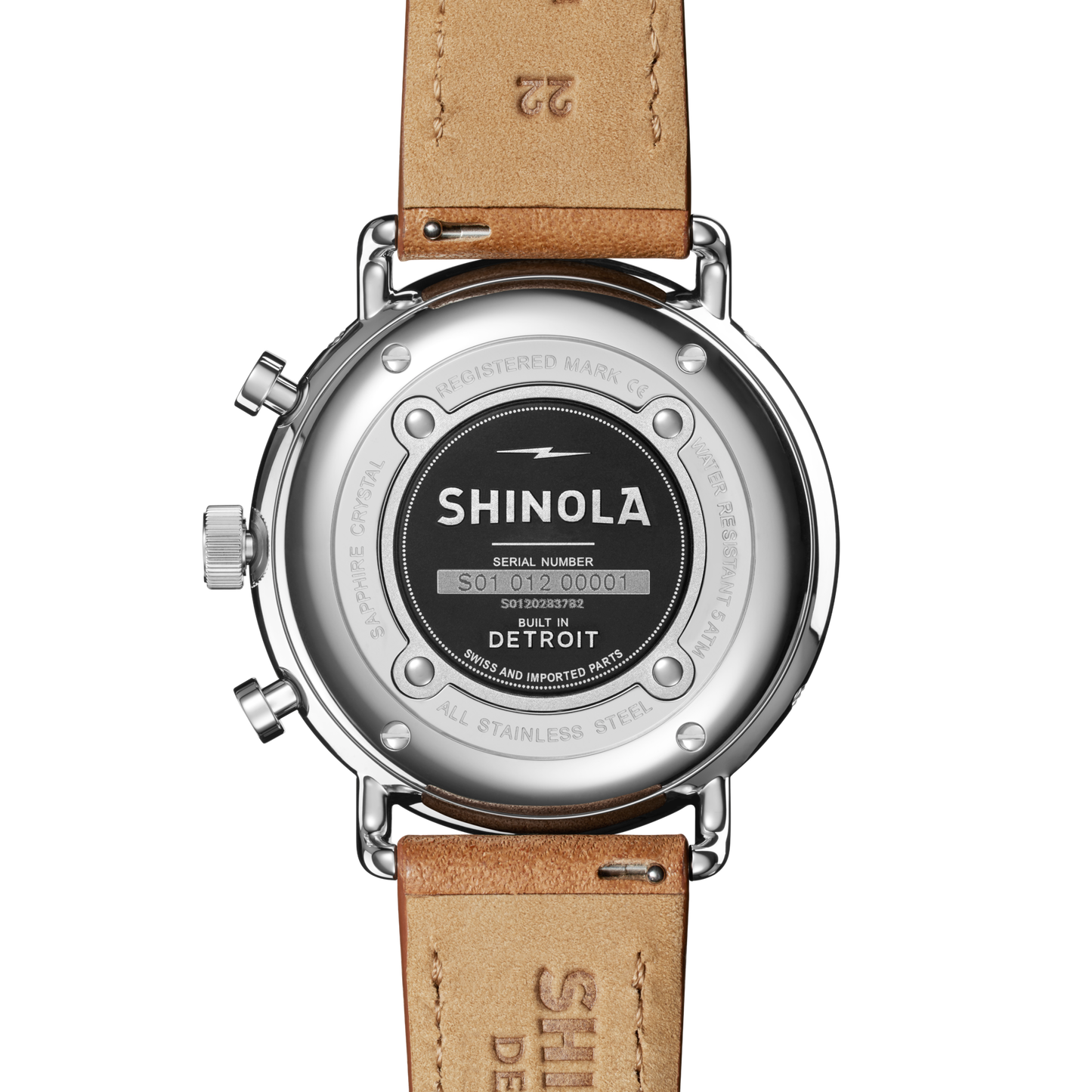 Canfield Sport Chronograph Watch - Black