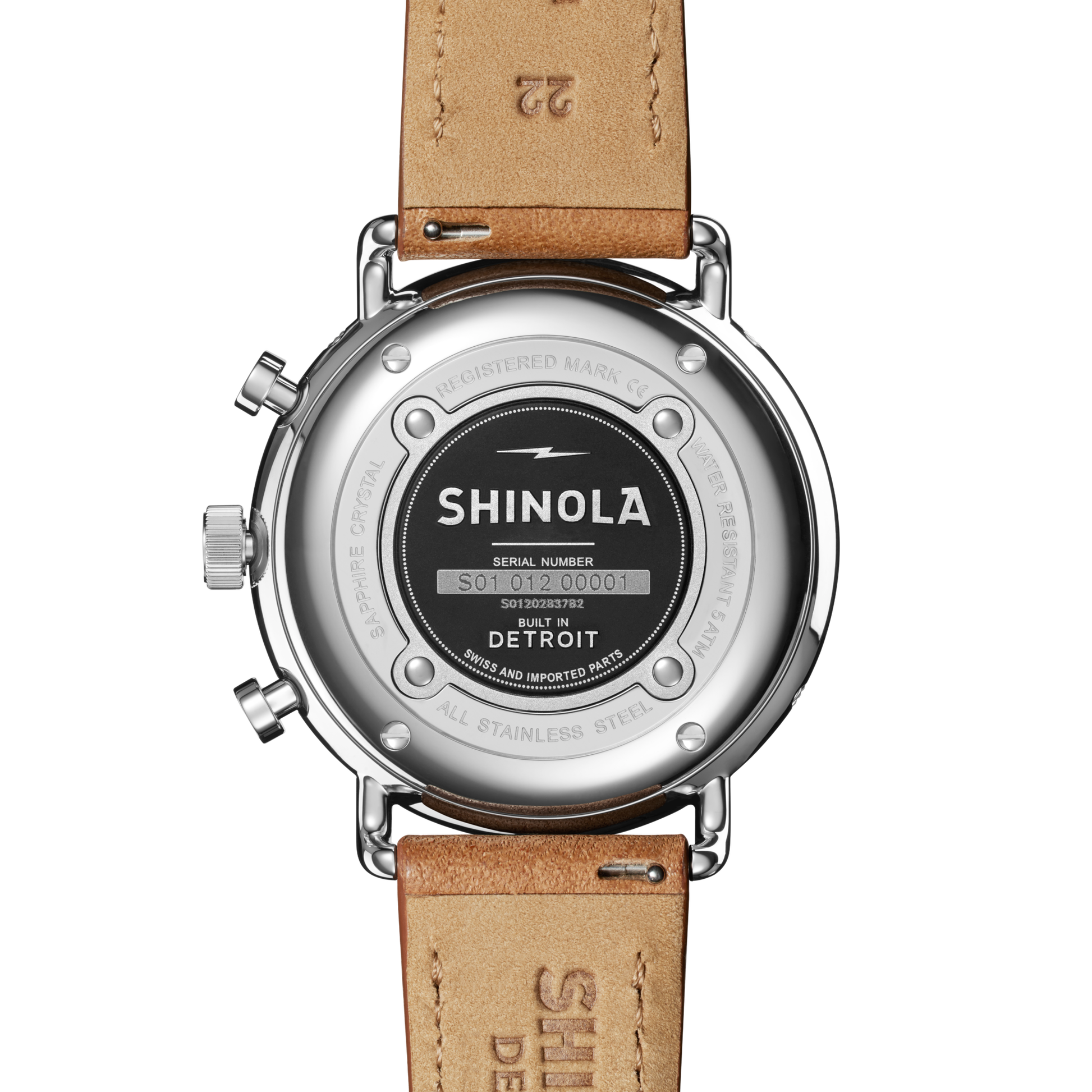 Canfield Sport Chronograph Watch - Black