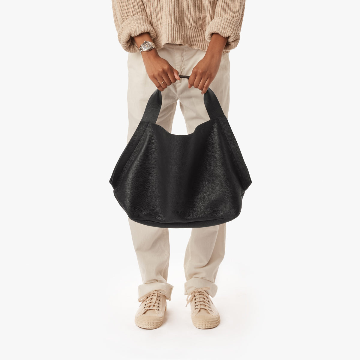 Derby Shoulder Bag - Black