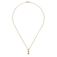 0.33 Carat Desert Diamond Drop Pendant Necklace