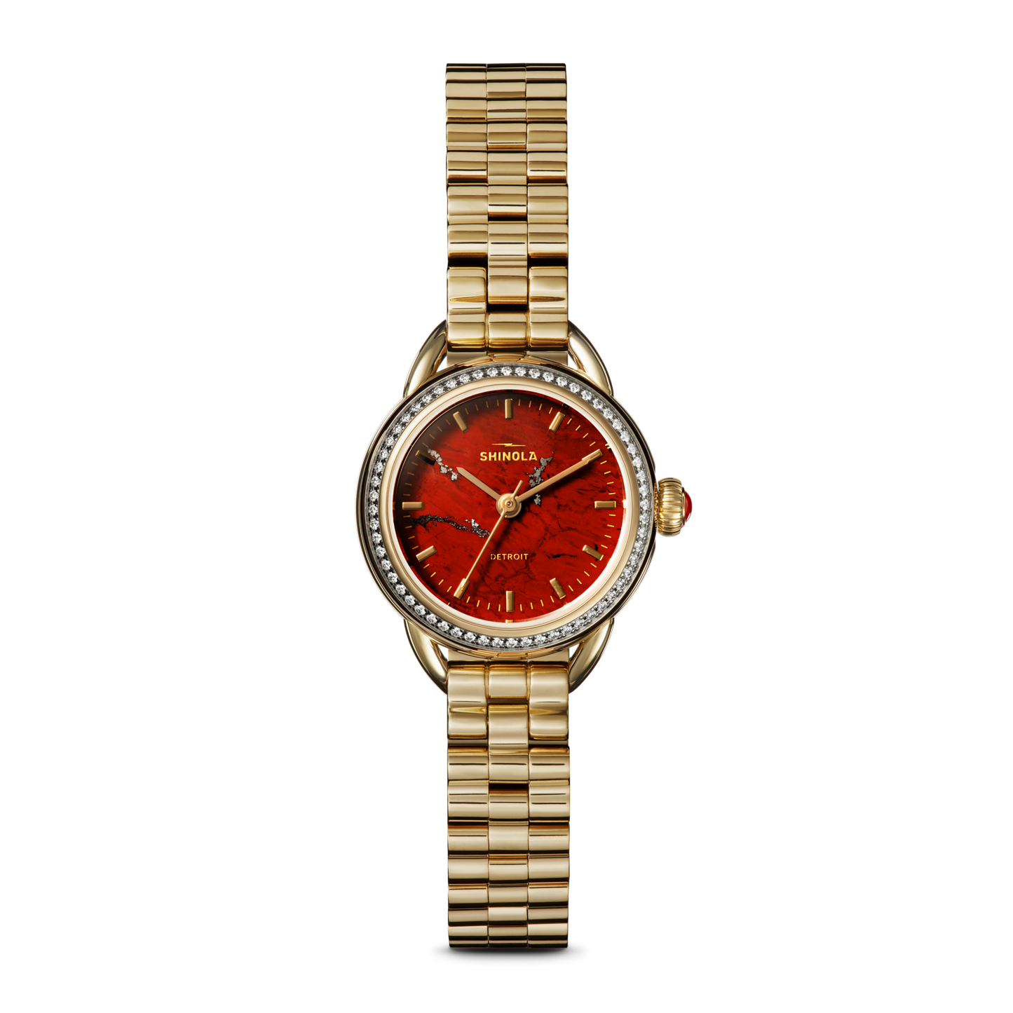 Gilda Radner Runabout Watch - Red Jasper