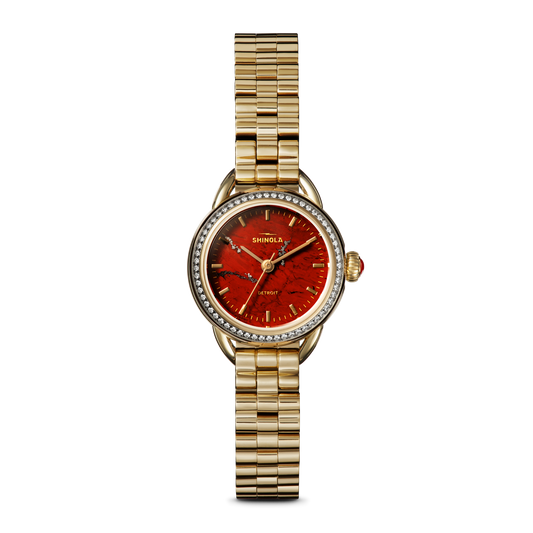 Gilda Radner Runabout Watch - Red Jasper