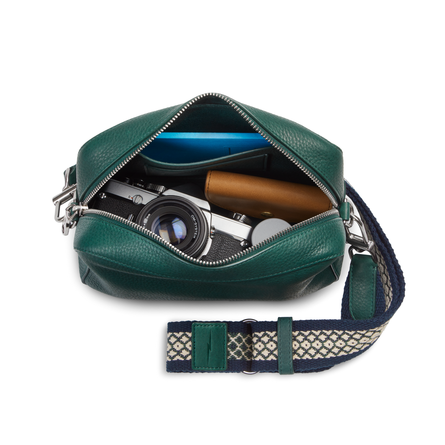 Camera Crossbody Bag - Black
