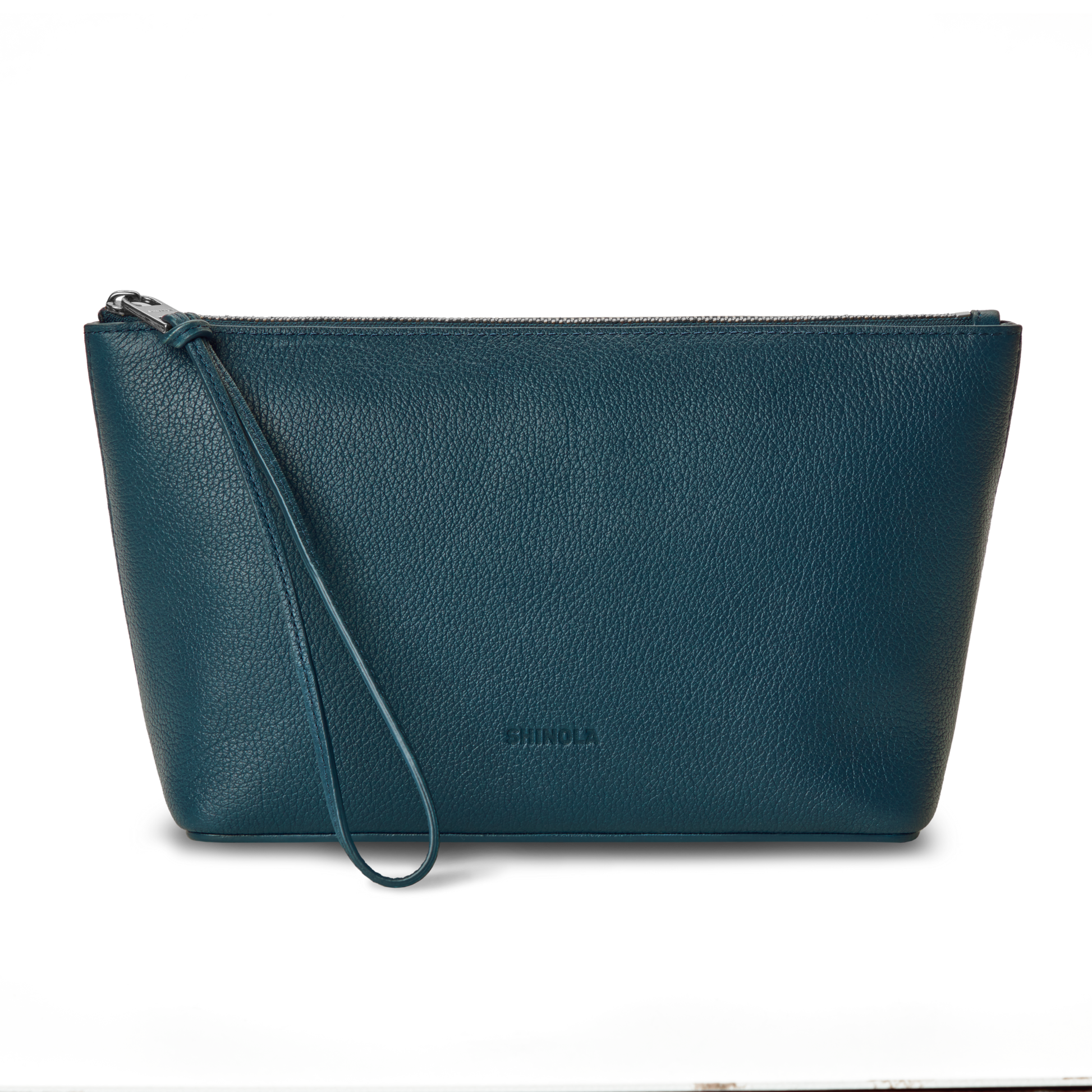 Small Zip Cosmetic Case - Emerald