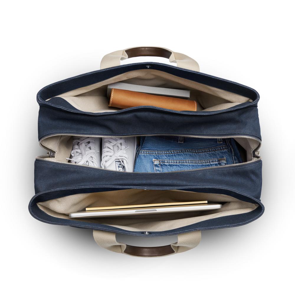 Canvas Duffle - Navy