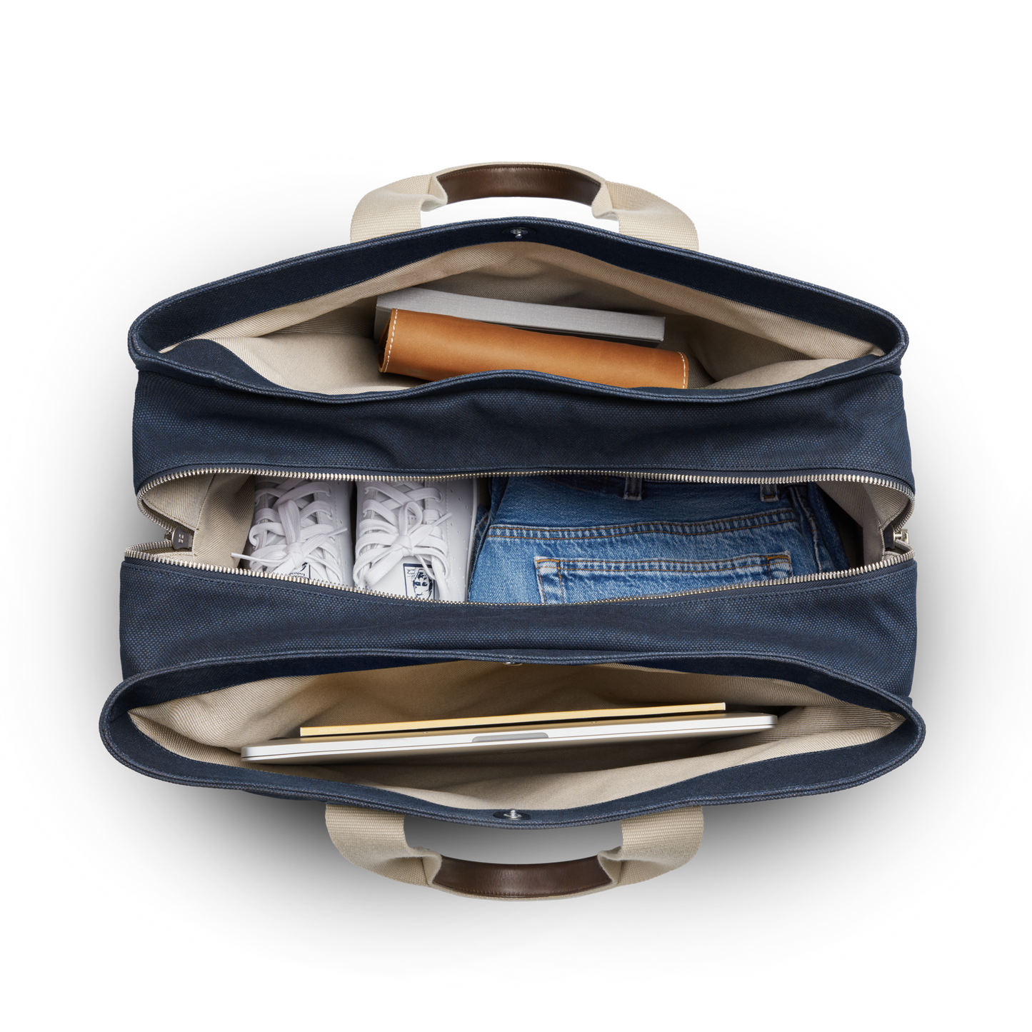 Canvas Duffle - Navy