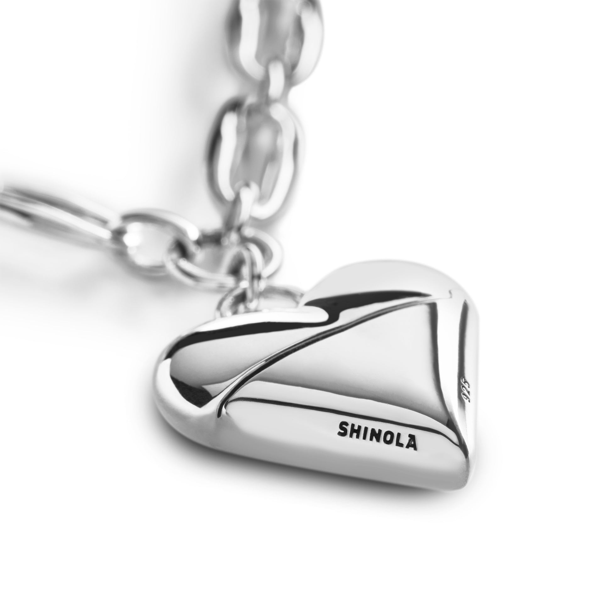 Give Your Heart Away Pendant Necklace - Sterling Silver