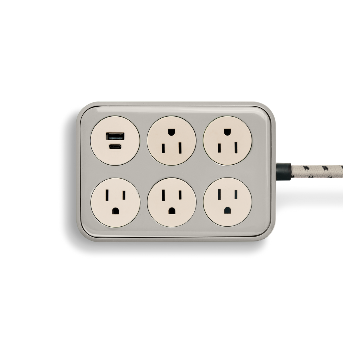5 Port Power Supply - Stone