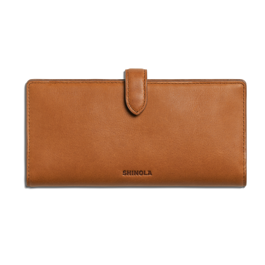 Continental Snap Wallet - Tan