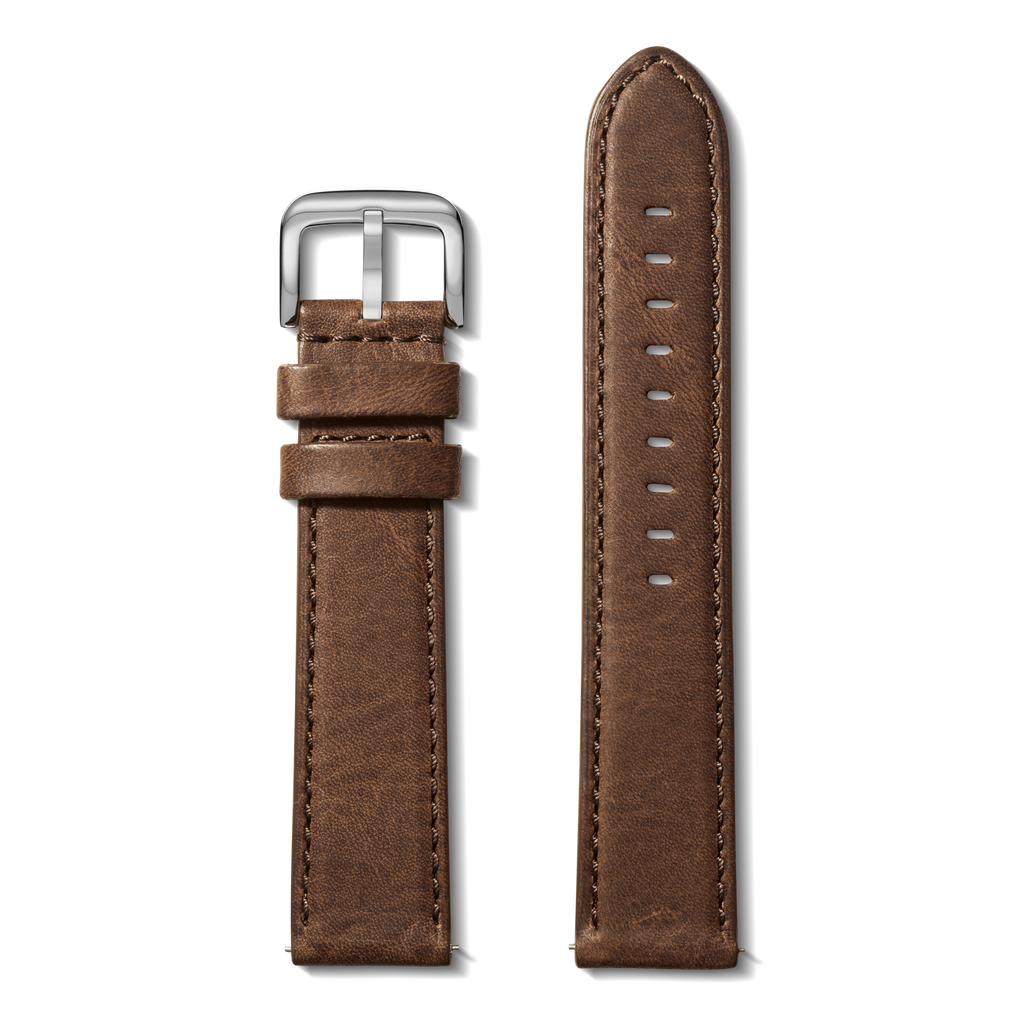 22mm British Leather Watch Strap British