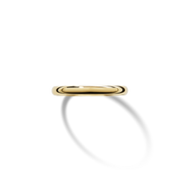 2mm Round Yellow Gold Band
