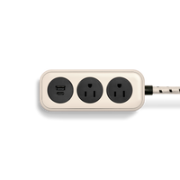 2 Port Power Supply - Cream