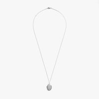Heirloom Statement Locket Necklace - Sterling Silver
