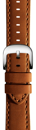 20mm Leather Watch Strap - Tan