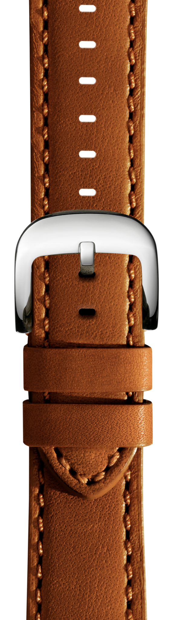20mm Leather Watch Strap - Tan