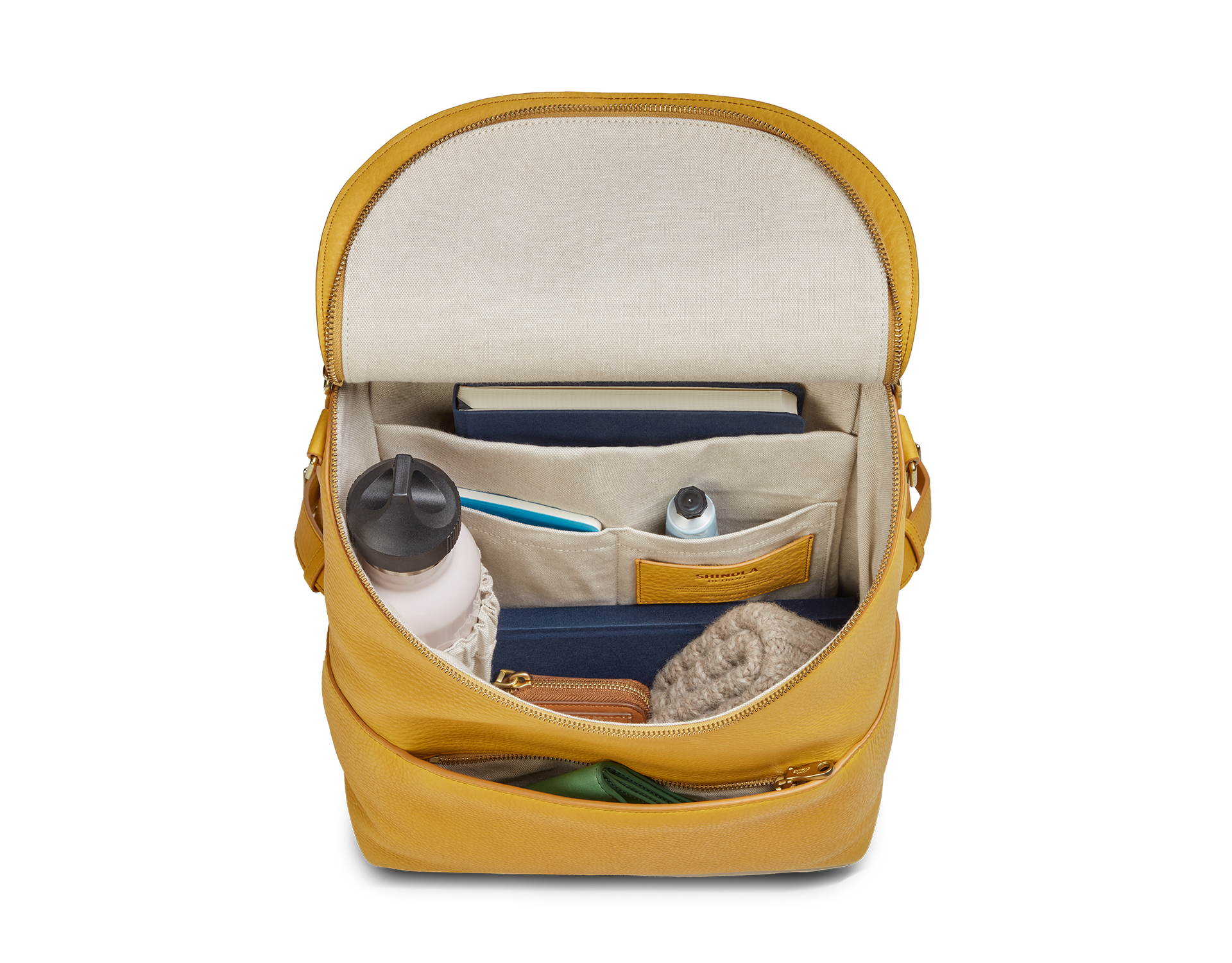 Convertible Pocket Backpack - Golden
