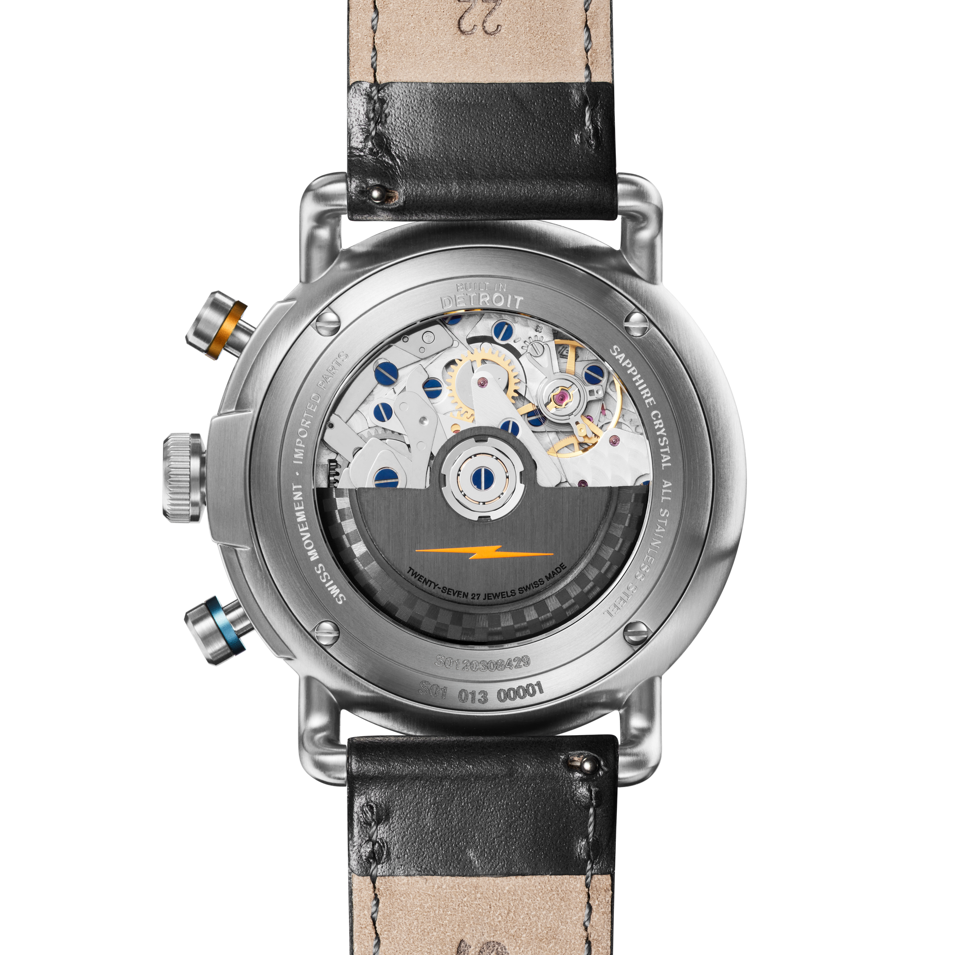 Canfield Speedway Open Road Automatic Chronograph - Black (preview)