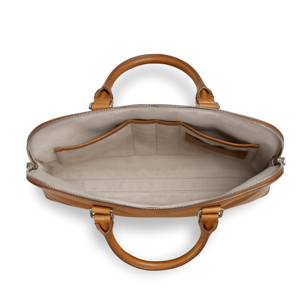 Portfolio Briefcase - Tan