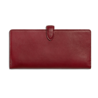 Continental Snap Wallet - Ruby