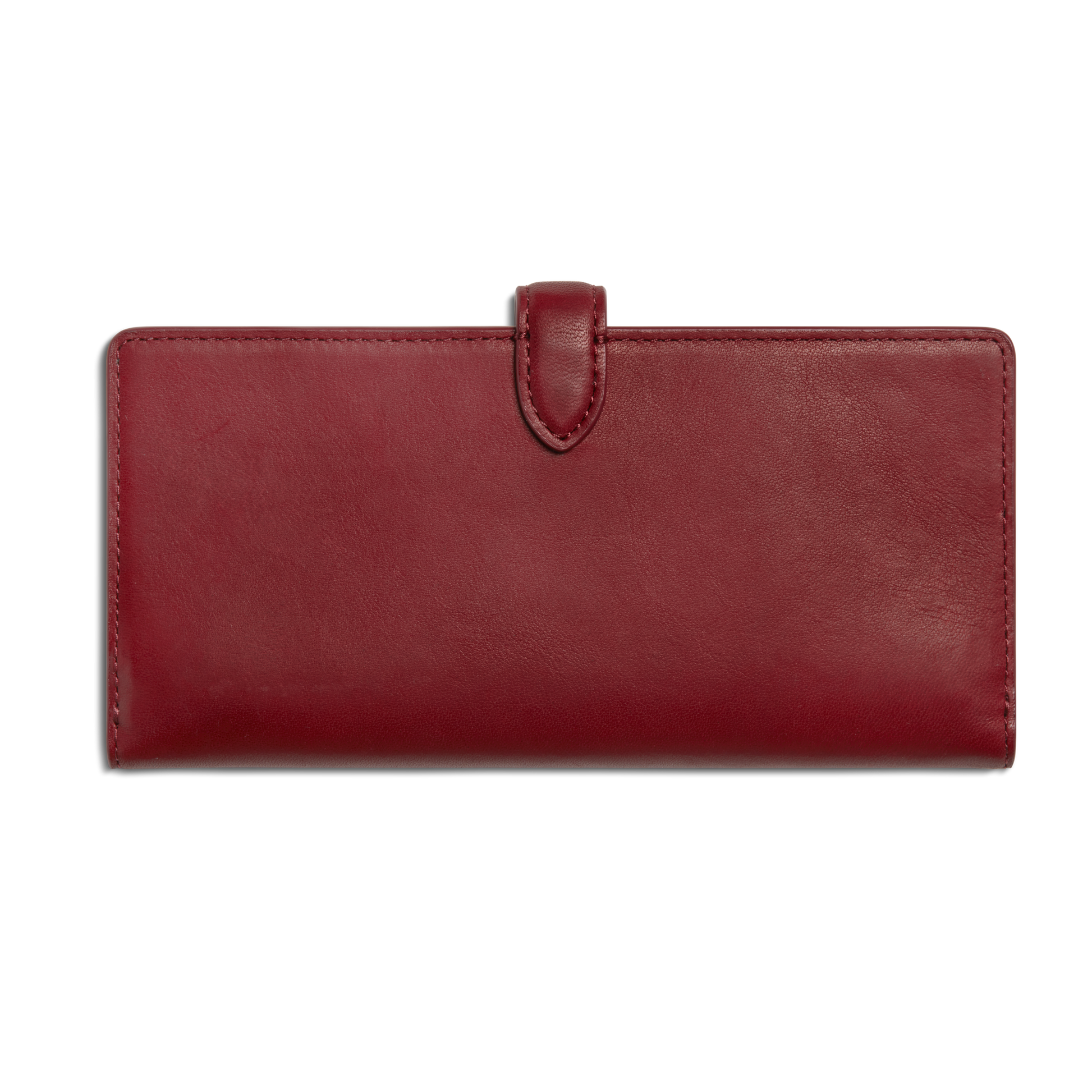 Continental Snap Wallet - Ruby