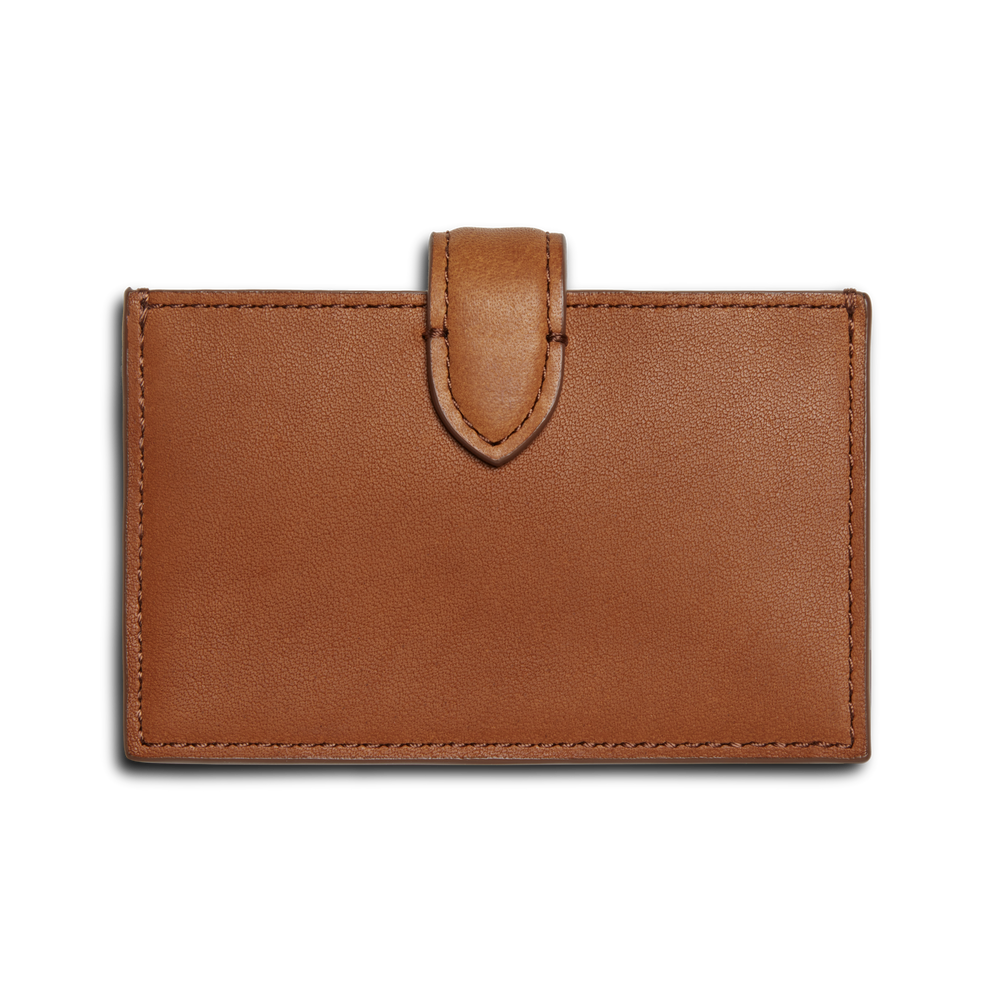 Accordion Card Case - Tan