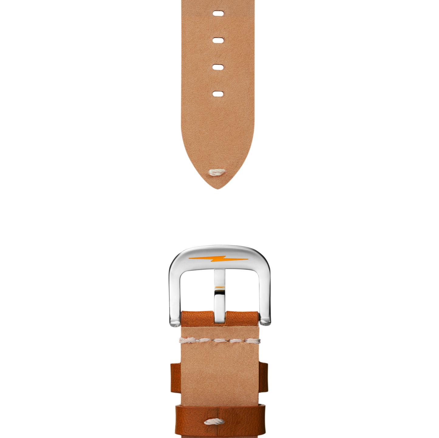20mm Tan Leather Watch Strap - Tan
