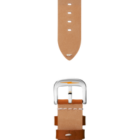 20mm Tan Leather Watch Strap - Tan