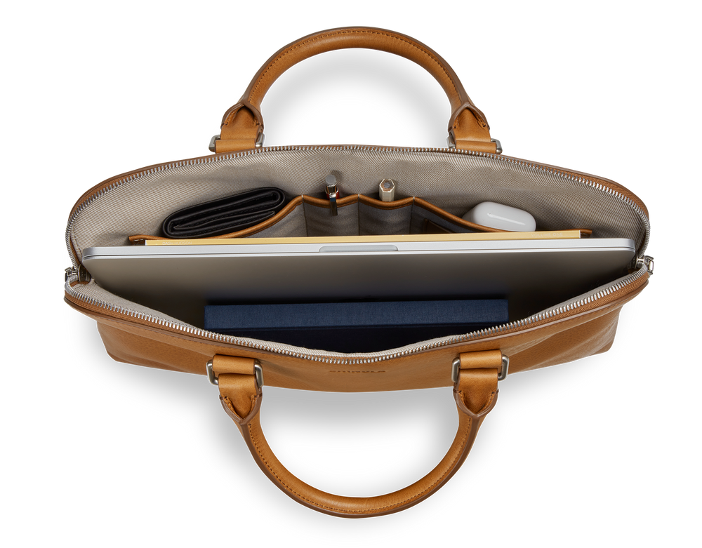 Portfolio Briefcase - Tan