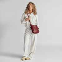 Medium Bixby Crossbody - Ruby