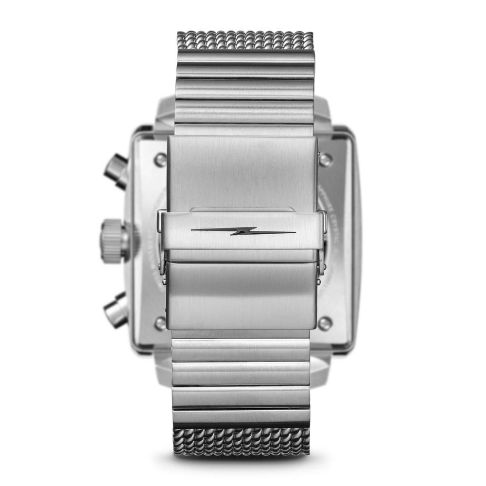 Mackinac Automatic Watch - Off-White / Bermuda Blue