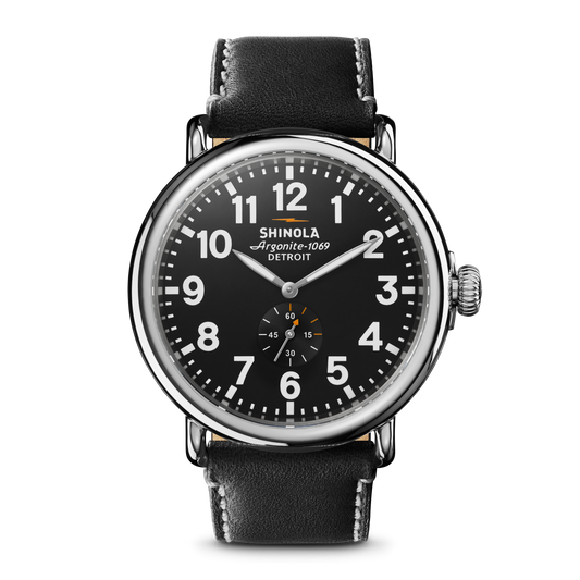 Engravable Runwell Watch - Black