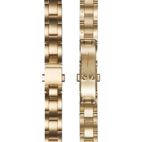 Bracelet: 14/10, Universal 3Link, Butterfly A, PoPG - Polished PVD Gold